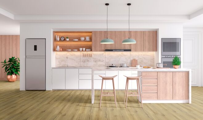 Виниловая плитка Moderna V-Solid Hamilton oak   фото